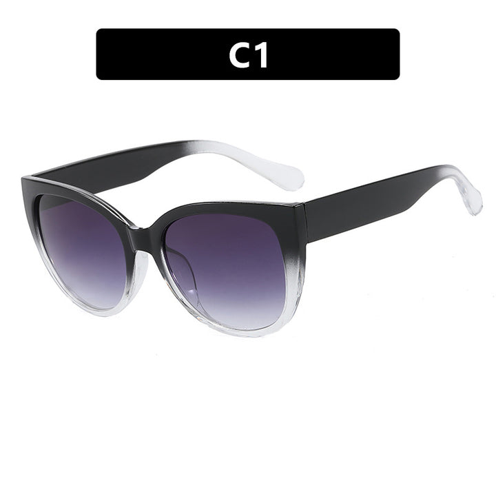 Dame ekstravagant solbrille med moderne Cat-Eye design Skanto