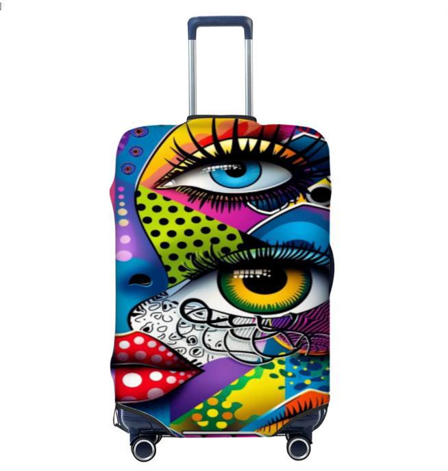 Unisex nan robuster Hartschalen-Trolley med polykarbonat-ytter skall og bilmerke-motif Skanto