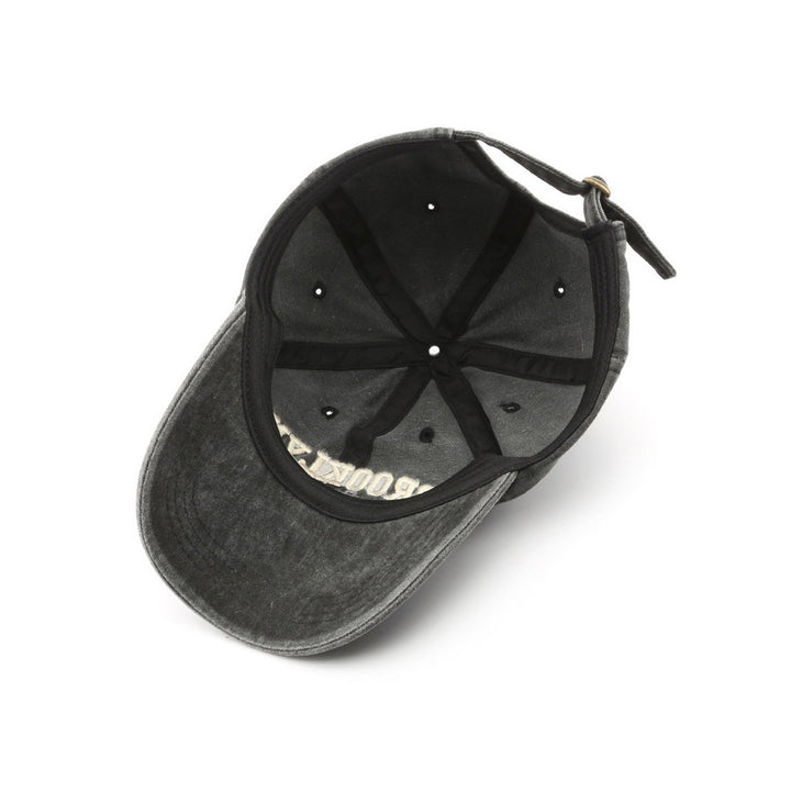 Men's Distressed Cotton Dad Cap Skanto