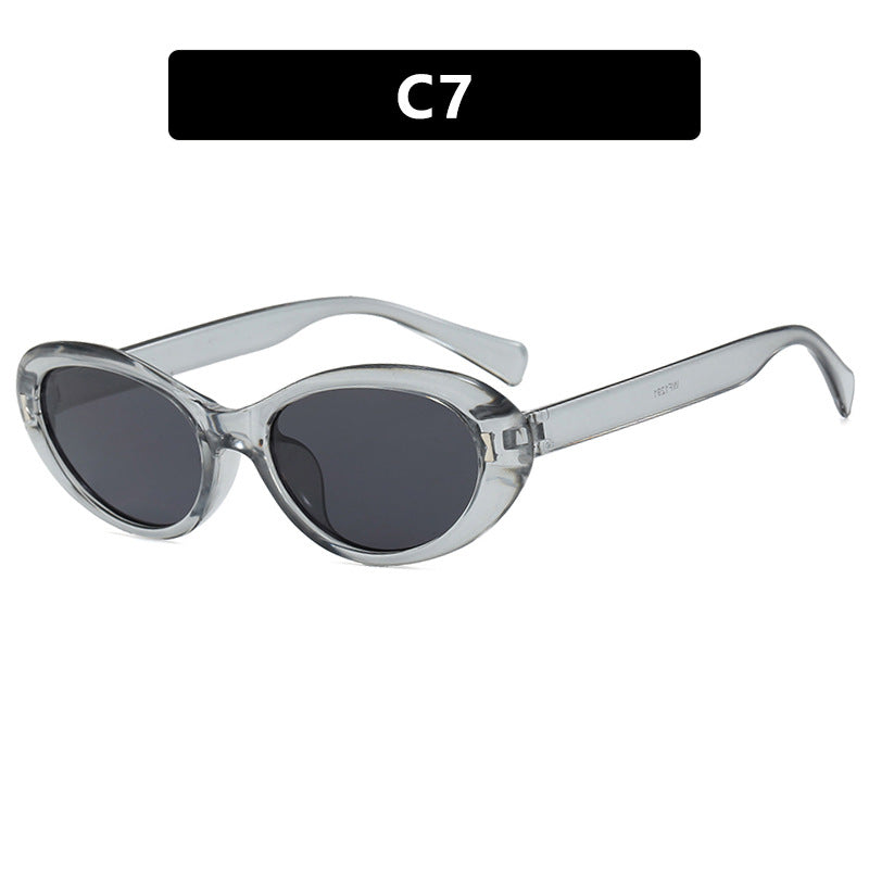 Dame Cat-Eye solbriller med beskyttende UV-filter og stilfull ramme Skanto