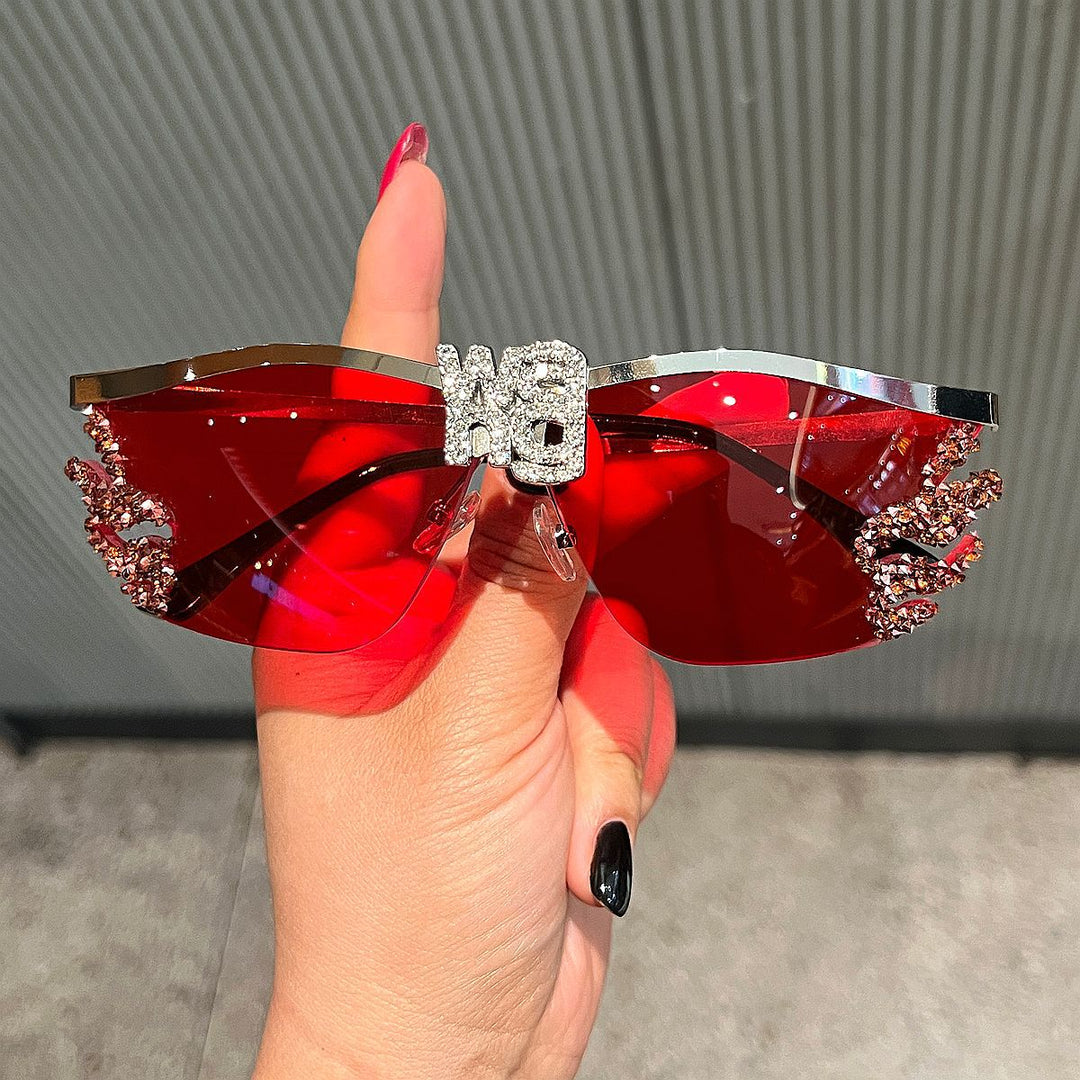 Dame Glamourøse solbrille Skanto