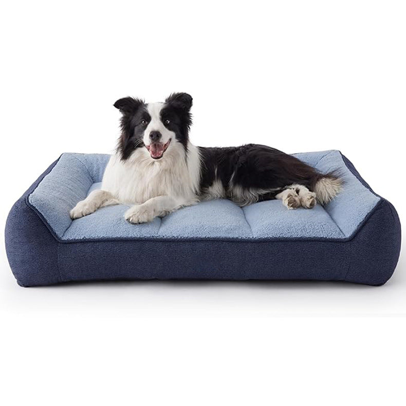 Ortopedisk Plush Hund Lounge   Hundeseng