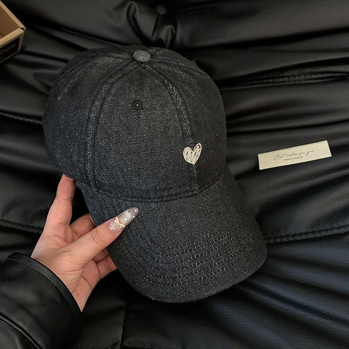 Kvinns Klassisk Denim Baseball Cap Skanto