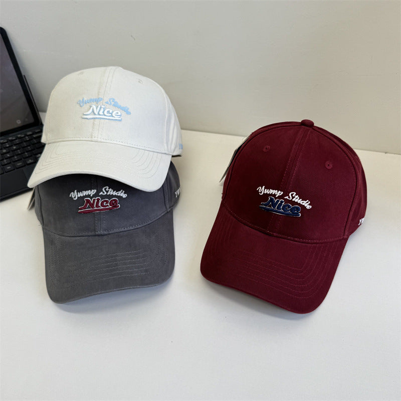 Herre Casual Brodert Baseball Caps Skanto