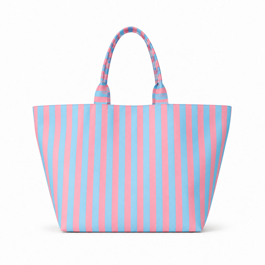 Strandbag med bredder, vannavvisende striper Skanto