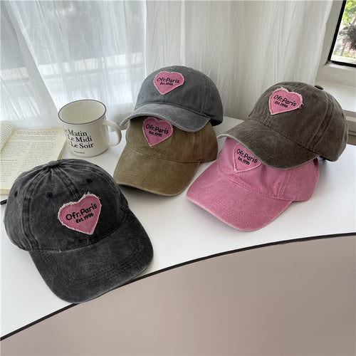 Kvinne Vintage-inspirert Brodert Baseballcap Skanto