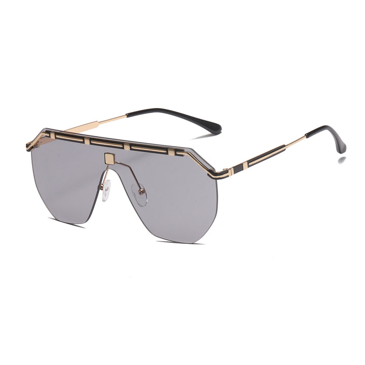 Damer geometrisk Oversized-solbrille Skanto
