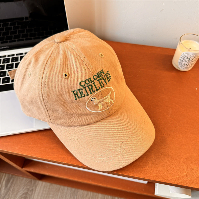 Kvinne Casual Brodert Baseball Caps Skanto
