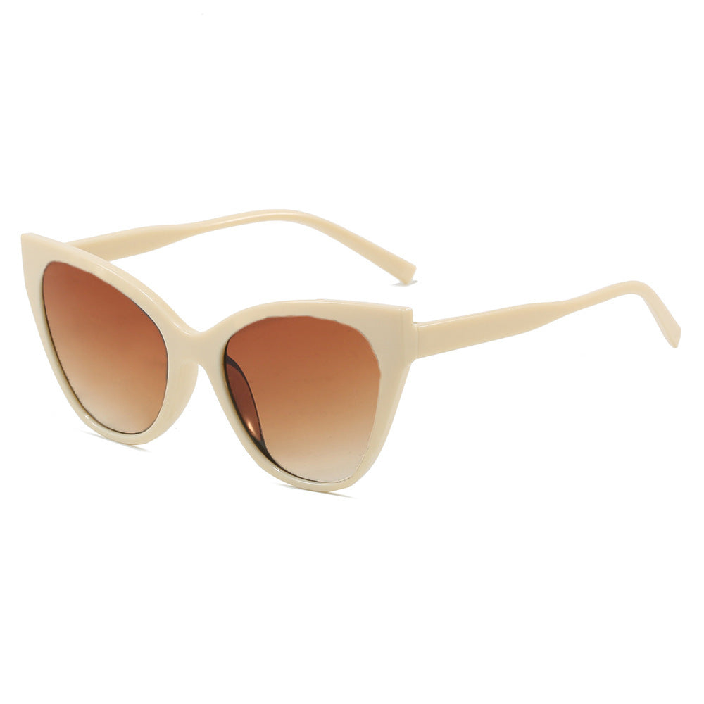 Dame Cat-Eye solbriller med UV-beskyttelse og moderne ramme Skanto
