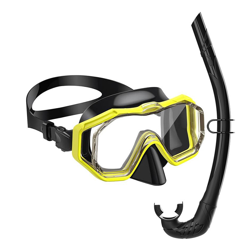 Tauchausrüstningssett med ergonomisk dykkermaske og fleksibel snorkel Skanto