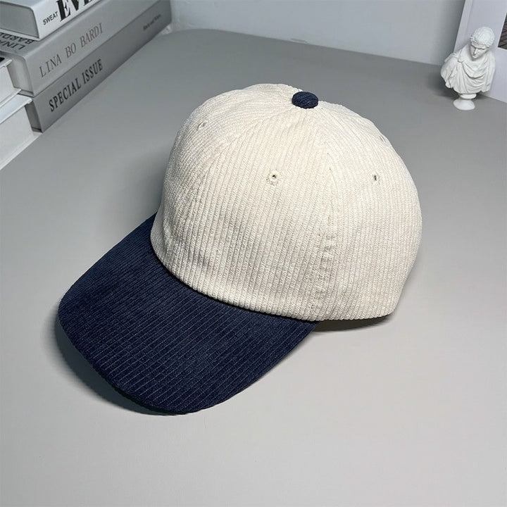 Kvinnenes kordfløyels baseball cap Skanto