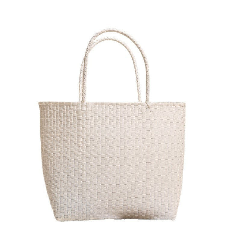 Flettet fritids shopper-veske Skanto