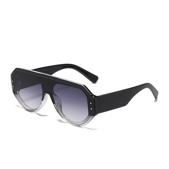 Men's Bold Frame Futuristic Sunglasses Skanto