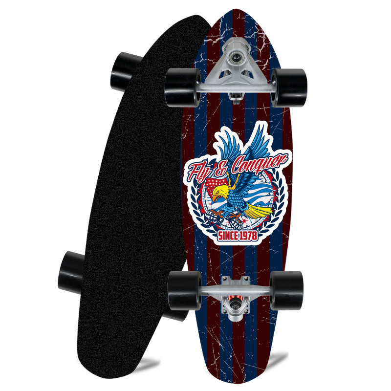 Mini Cruiser Skateboard med Ergonomisk Design Skanto
