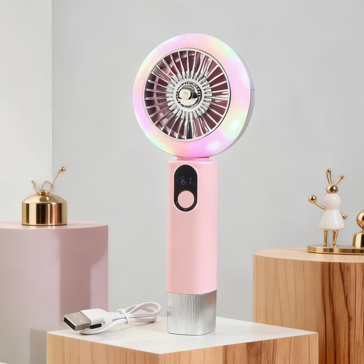 Unisex Kreativ Vifte med integrert LED-belysning Skanto
