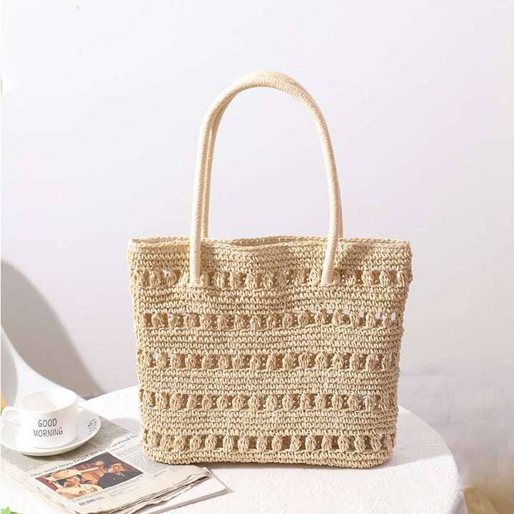 Stilig rattan shopper bag Skanto