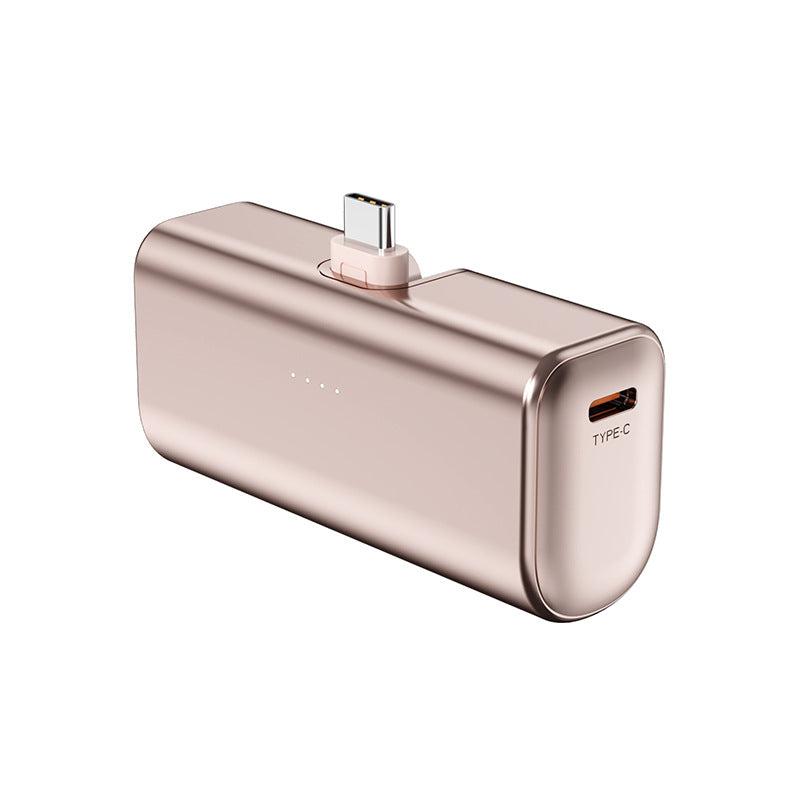 Bærbar powerbank med integrert type-C kontakt og LED-skjerm Skanto