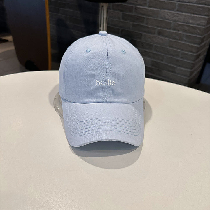Unisex Casual Cotton Baseball Cap with Embrodert Meldingen Skanto