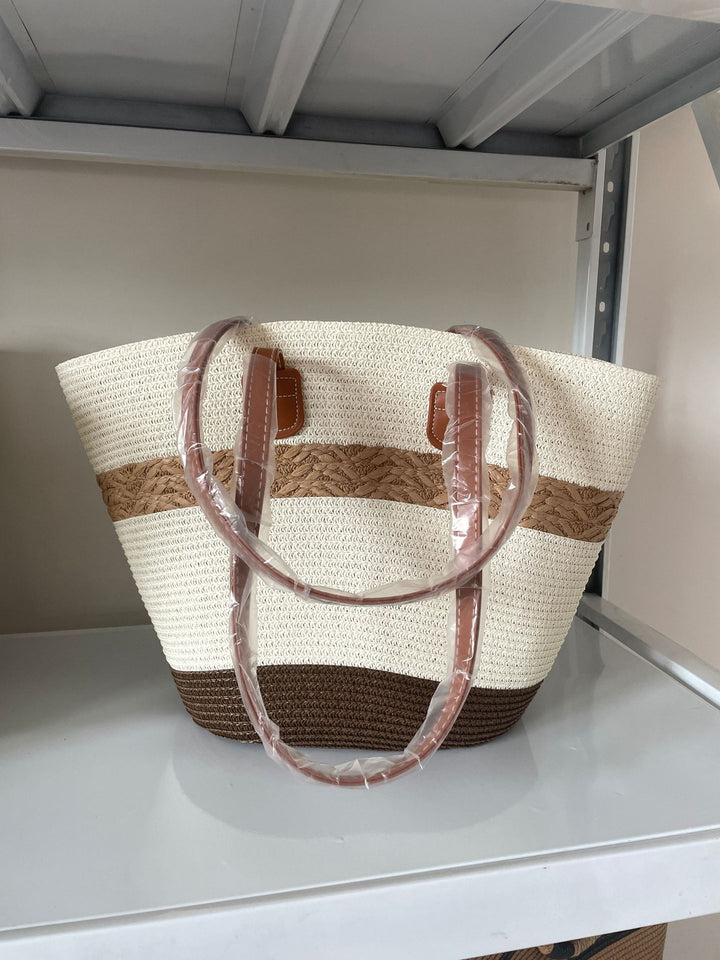 Elegant Flettet Handle Bag Skanto