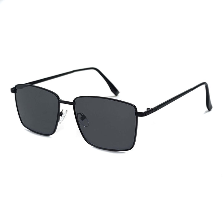 Herremodern kvadratisk solbrille med UV-beskyttelse og ergonomiske stenger Skanto