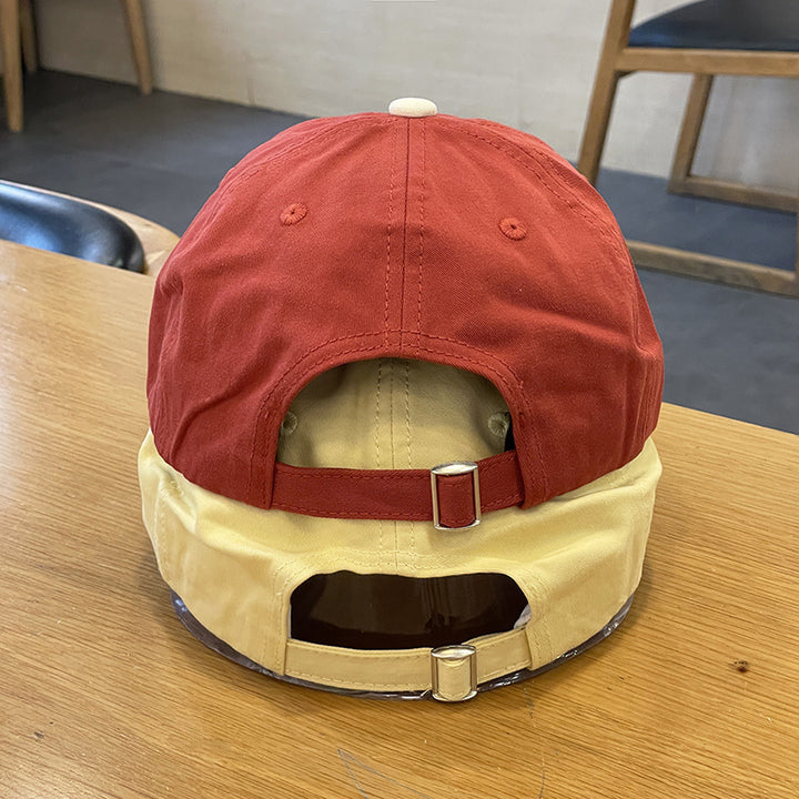 Unisex Casual Teksturerte Caps med Leken Broderi Skanto
