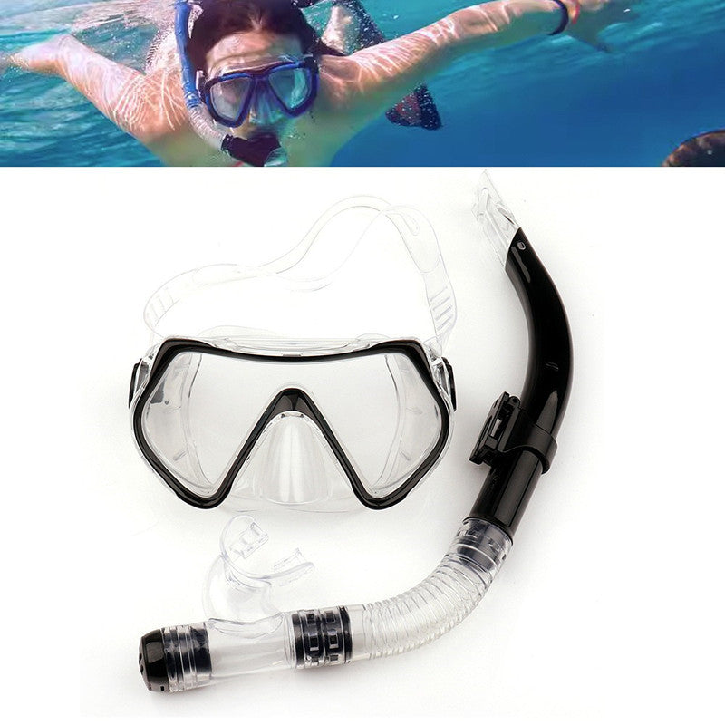 Snorkelmaske med anti-dugg teknologi og fleksibelt munnstykke Skanto