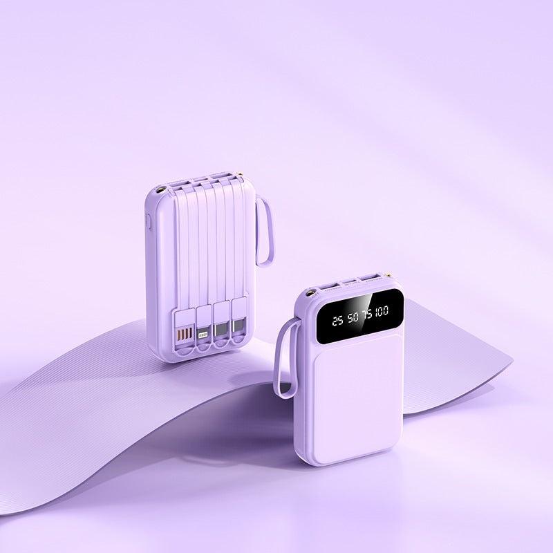 Kompakt Powerbank med digital skjerm Skanto