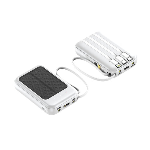 Bærbar solcelle-powerbank med hurtiglader Skanto