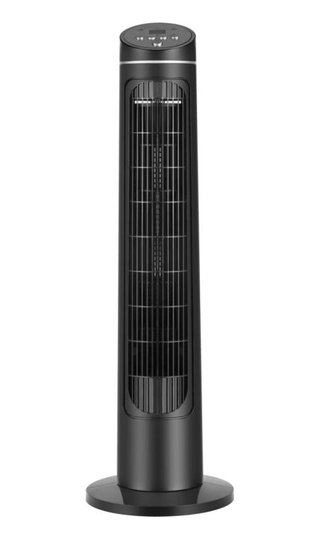 Kjølende vertikal oscillerende tårnvifte med digitalt LED-display og fjernkontroll Skanto