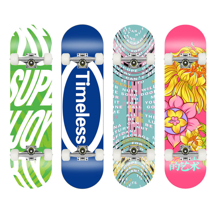 Dekorativ Skateboard Deck Skanto