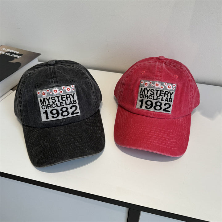 Herre Casual Brodert Far Hatt Skanto