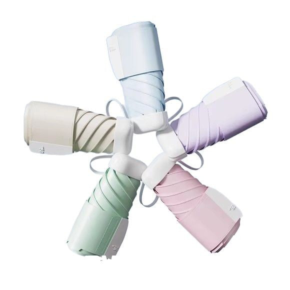 Kvinnes Foldbar Vindskjerm Paraply med Innovativt Design Skanto
