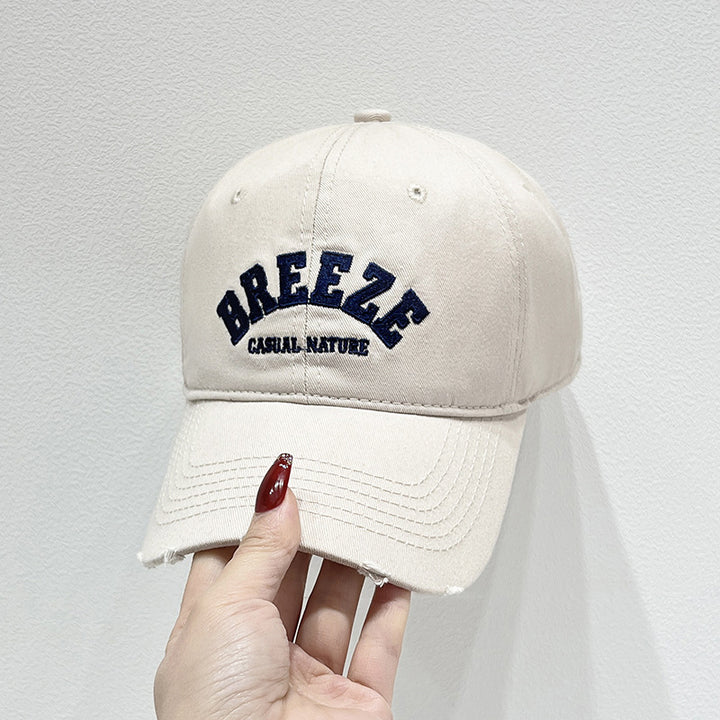 Herre Casual Slitt Bomulls Caps Skanto