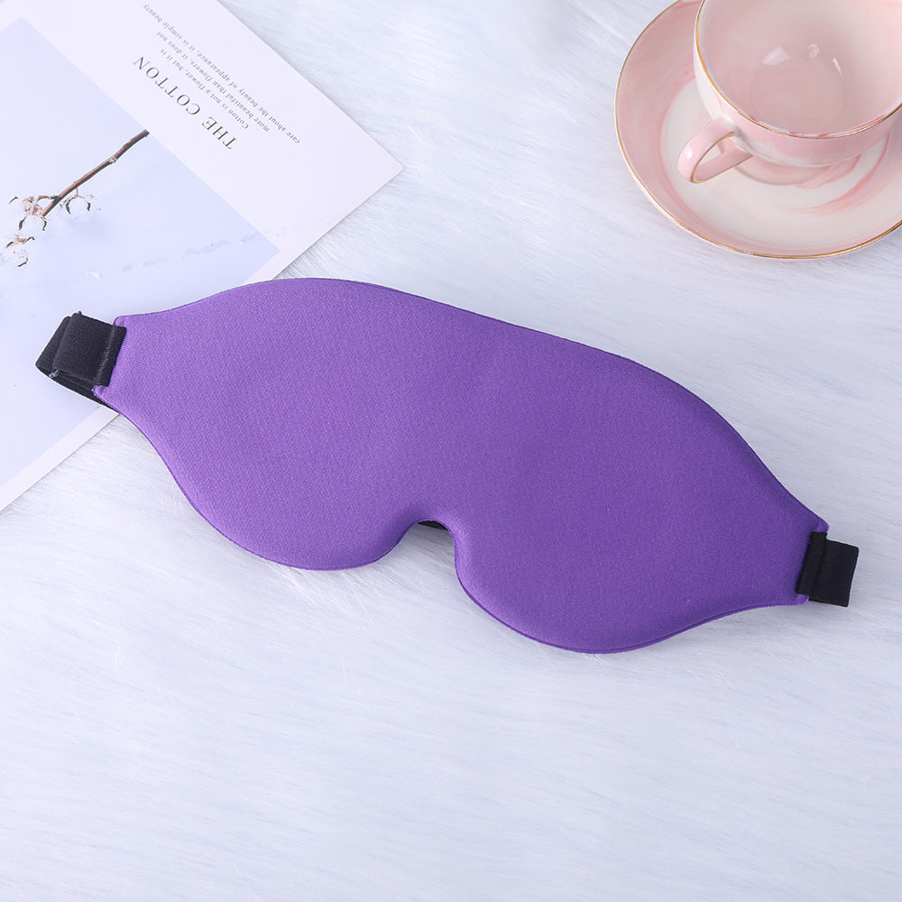 Unisex nan ergonomisk 3D sovemaske med konturerte øyehulrom og justerbart komfortbånd Skanto