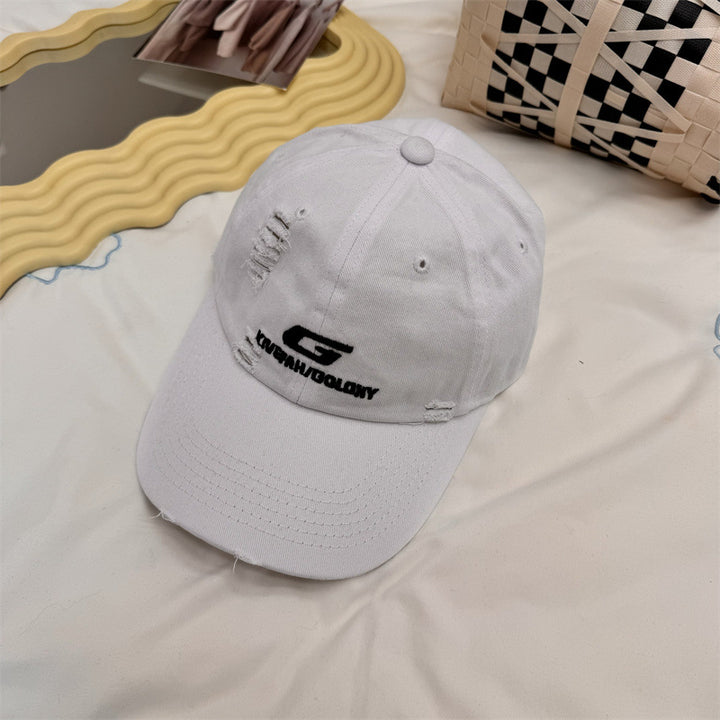 Herre Slitt Casual Baseball Caps Skanto