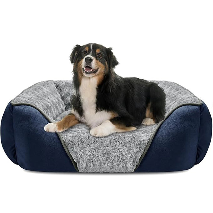 Ortopedisk Plysj Sofa Hundeseng