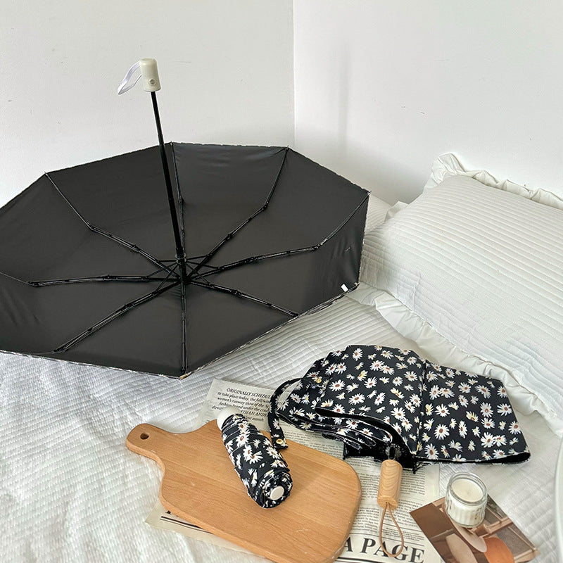 Dame Faltbar Handleveske med sjarmerende blomstedesign Skanto
