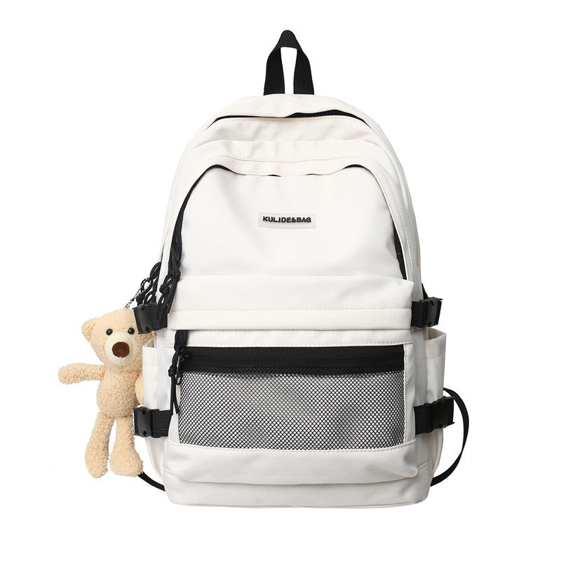 Multi-Pocket Holdbar Skole Ryggsekk