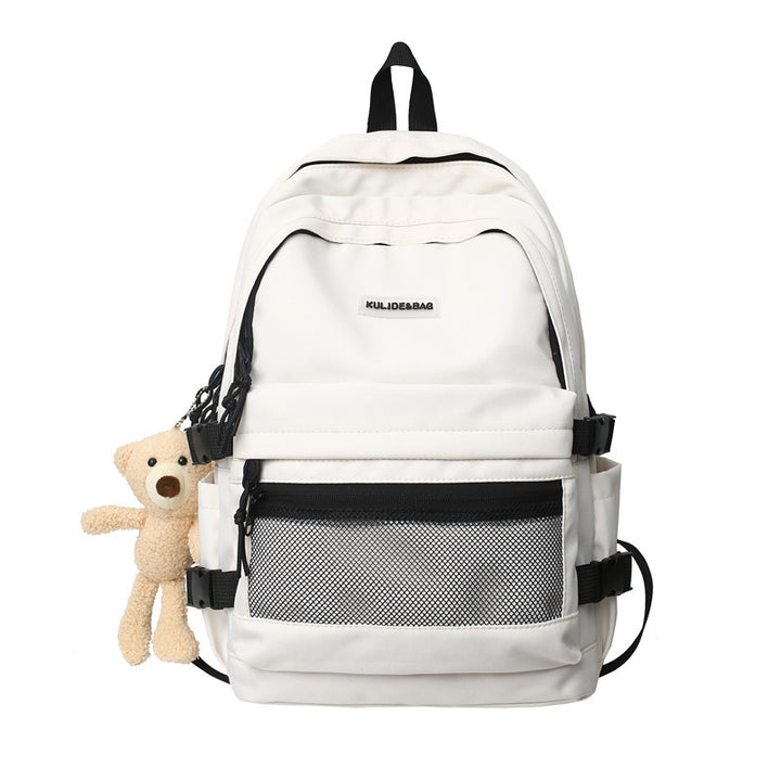 Multi-Pocket Holdbar Skole Ryggsekk