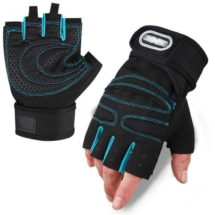 Herre treningshansker med ergonomisk gelpute Skanto