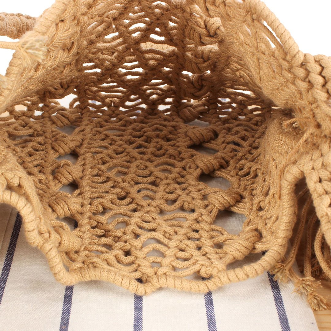 Hand-Knotted Macrame Bag Skanto
