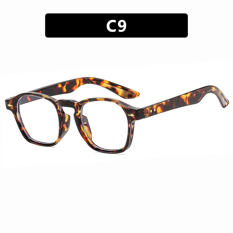 Dame moteriktig rektangulær brille med transparent ramme Skanto