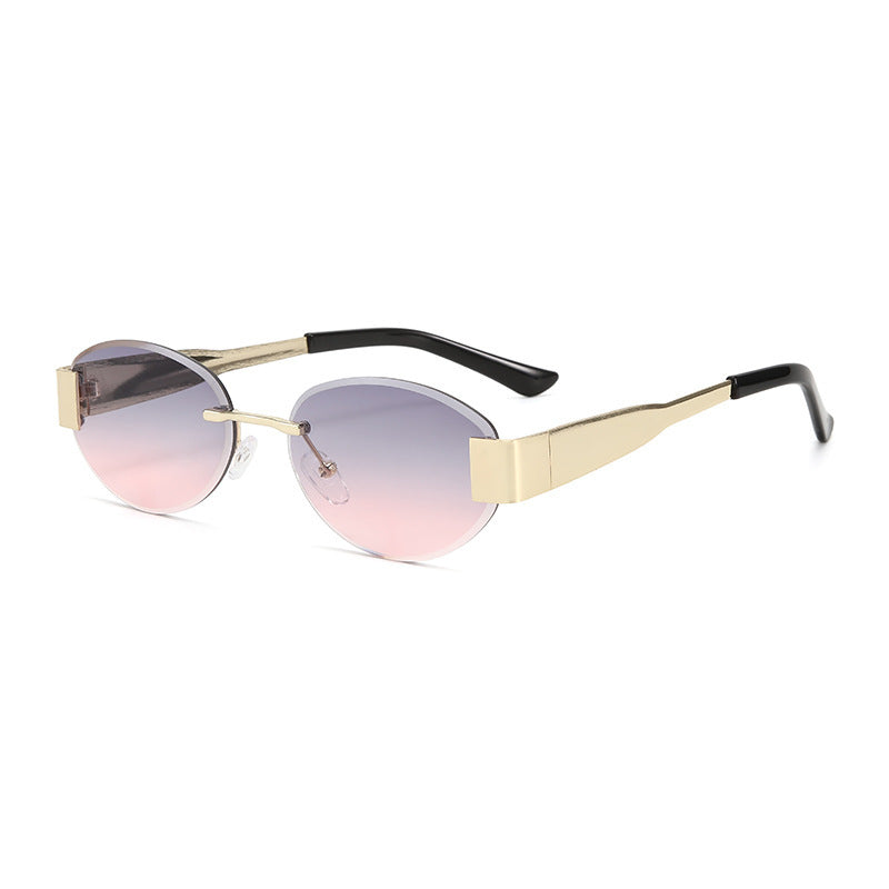 Dame glamorøs solbrille med klar, elegant ramme og beskyttende UV-filter Skanto