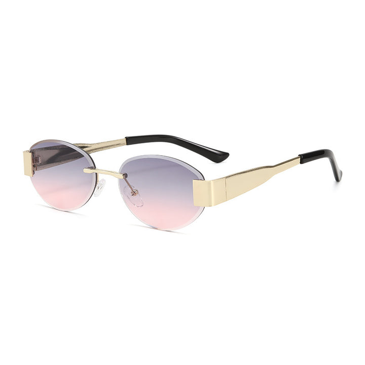 Dame glamorøs solbrille med klar, elegant ramme og beskyttende UV-filter Skanto