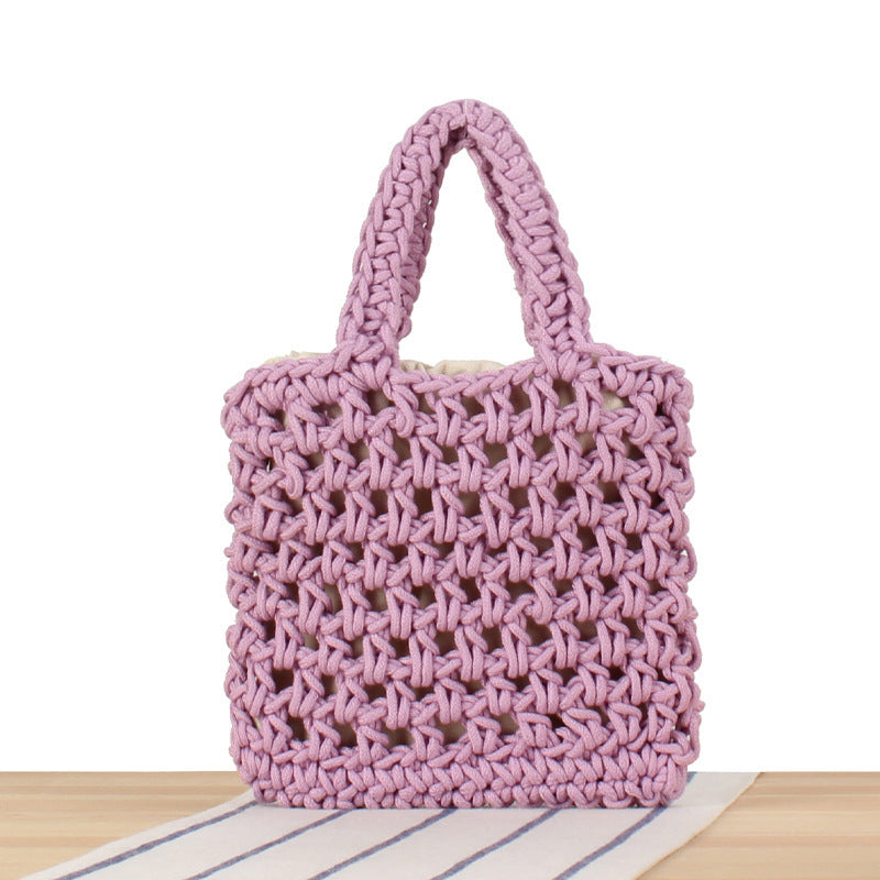 High-quality macrame handbag Skanto