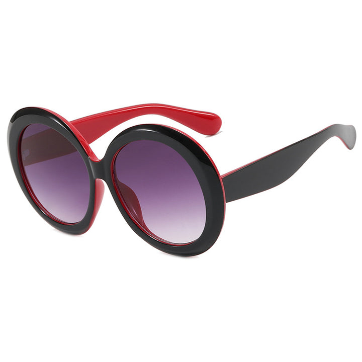 Dame moteriktig solbrille med stor ramme og UV-beskyttelse Skanto
