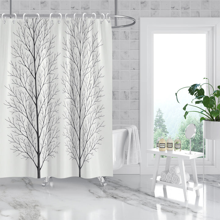 Kunstnerisk Tre Design Dusjforheng Skanto