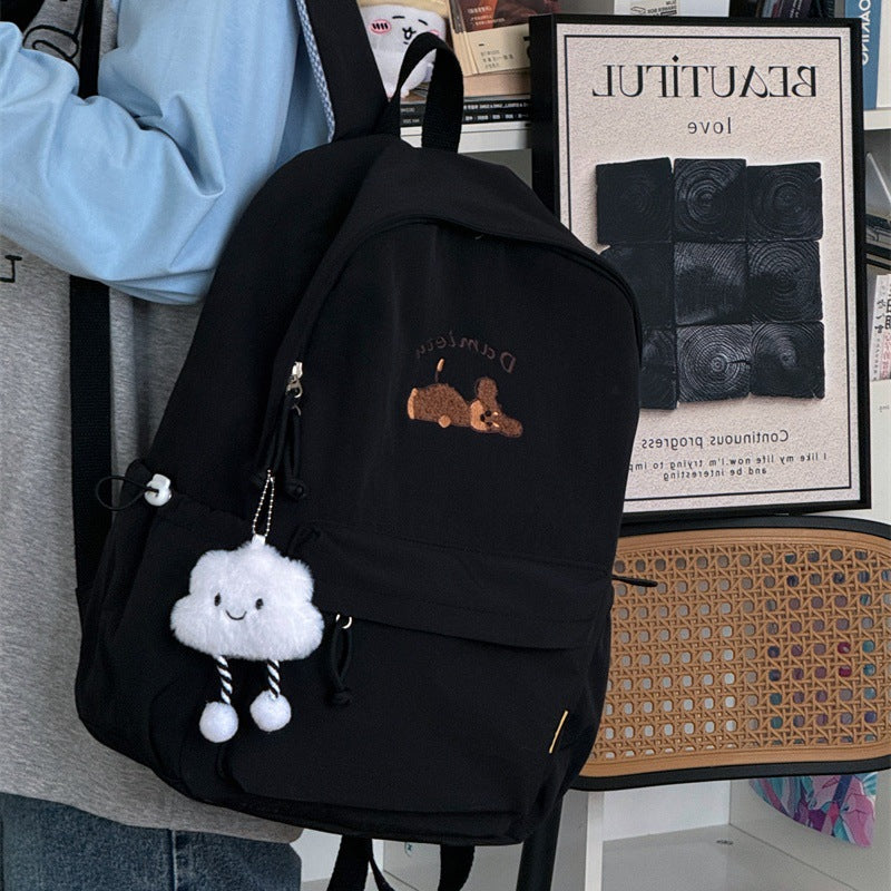 Søtt karakterdesign mini skole ryggsekk