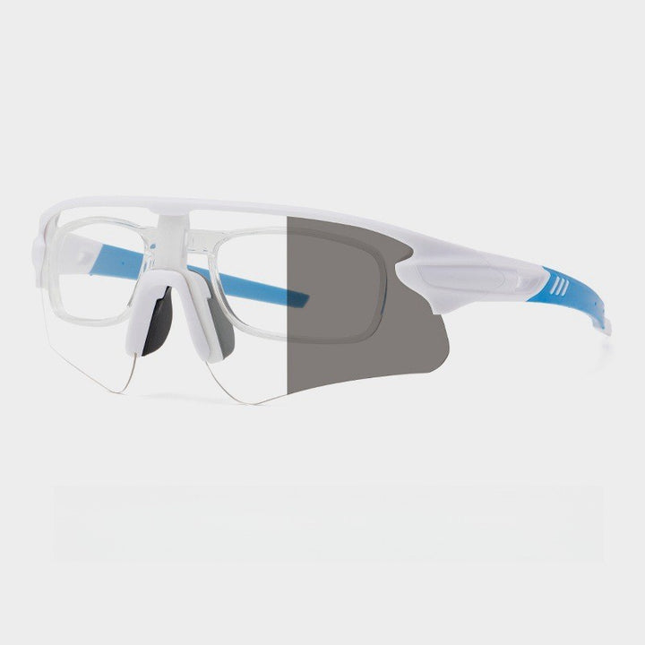 Unisex Sportslig høytytende solbrille med aerodynamisk design og justerbart nesepad Skanto
