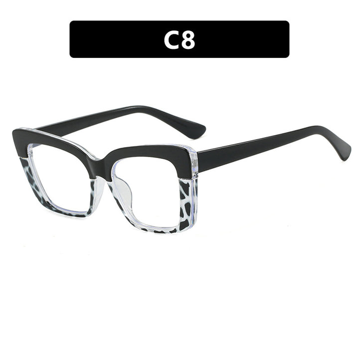 Dames moteriktig brille i trendy geometrisk design Skanto